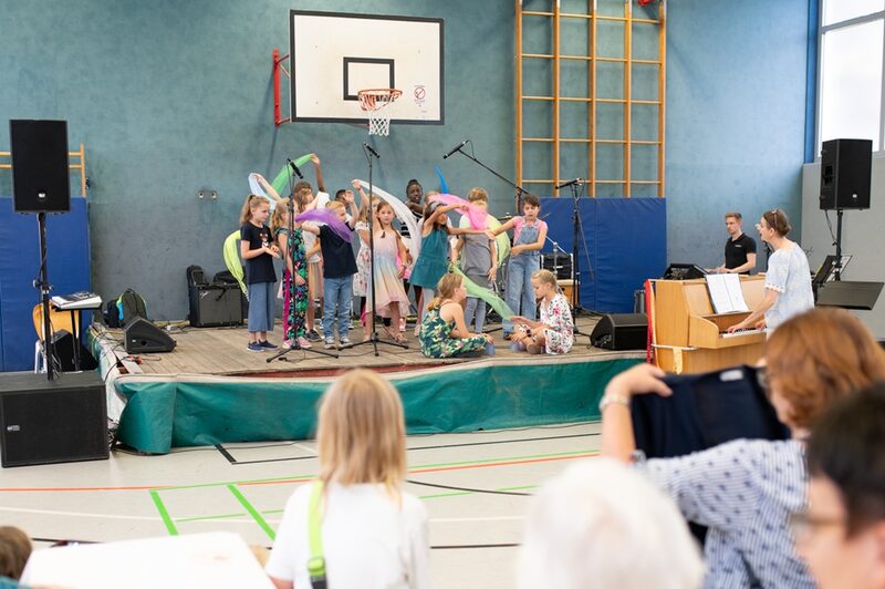 Der Kinderchor der Carl-Orff-Grundschule